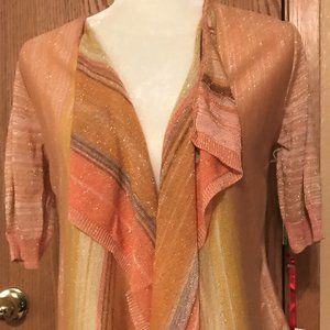 Ruby Rd. PS cascade Cardigan NWT